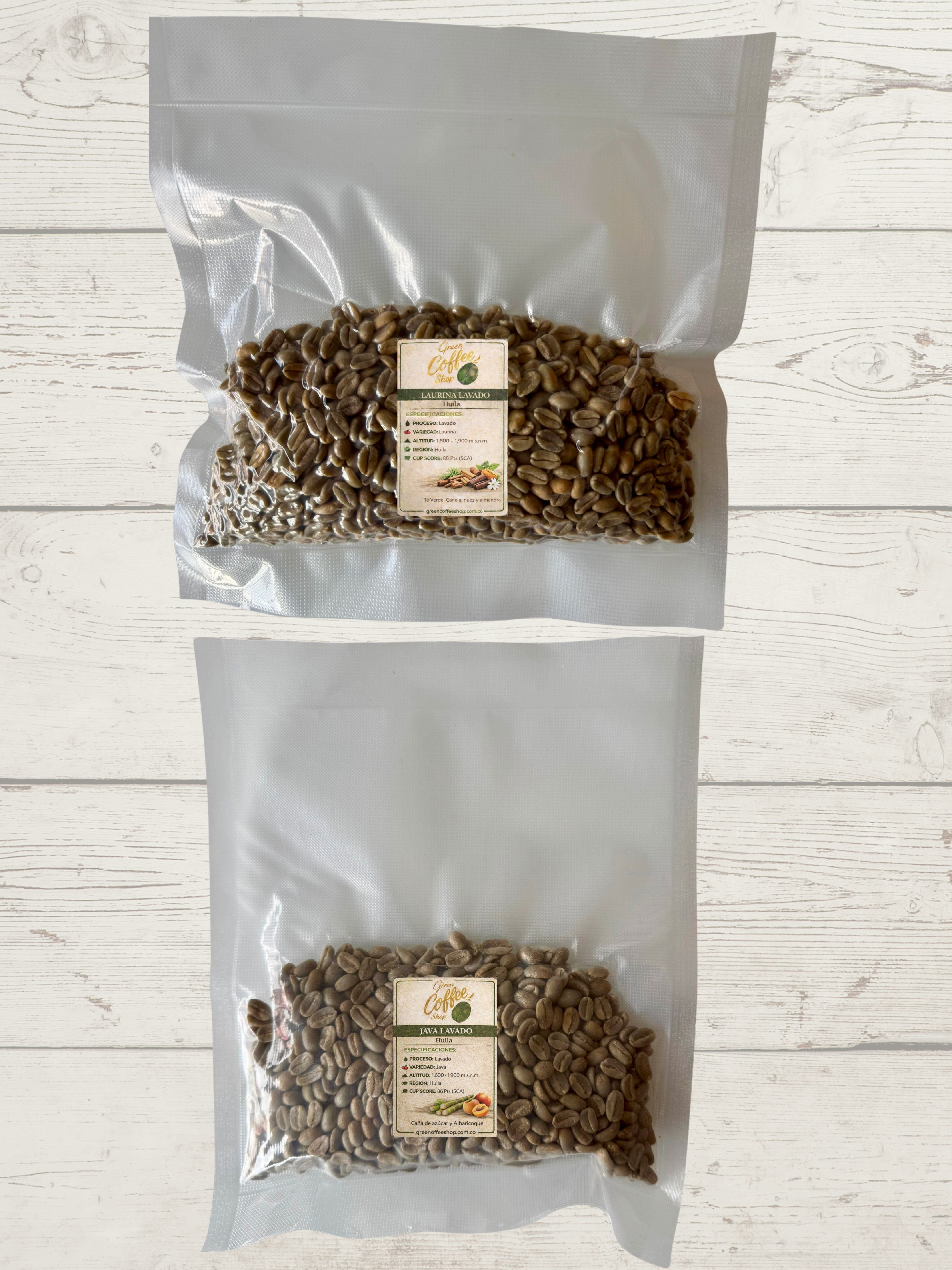 Kit Botanical Rare 400g - Café Especialidad Colombia - Kit de Muestras - Para Tostadores
