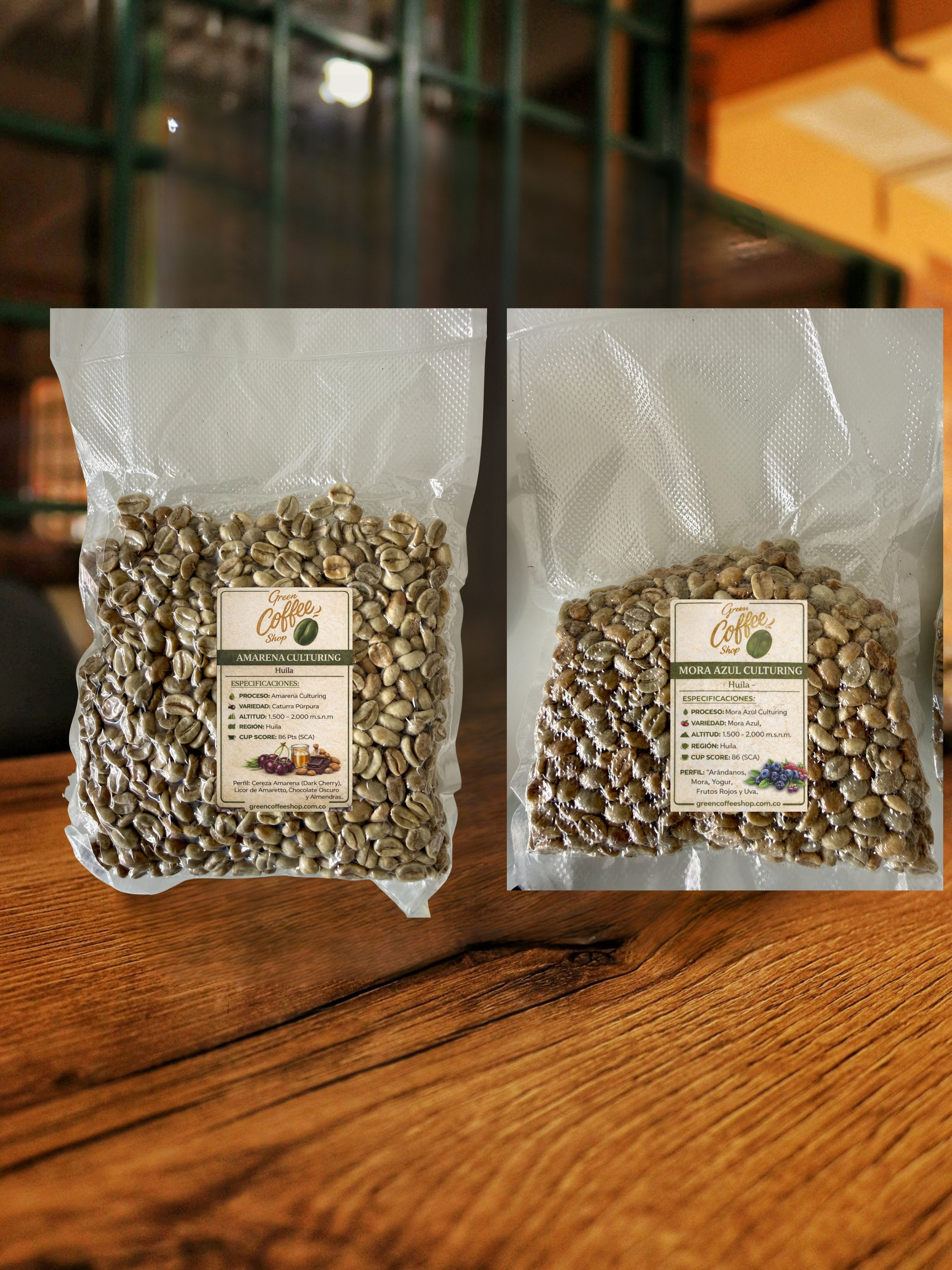 Kit Exotic Berries & Floral 400g - Café Especialidad Colombia - Kit de Muestras - Para Tostadores