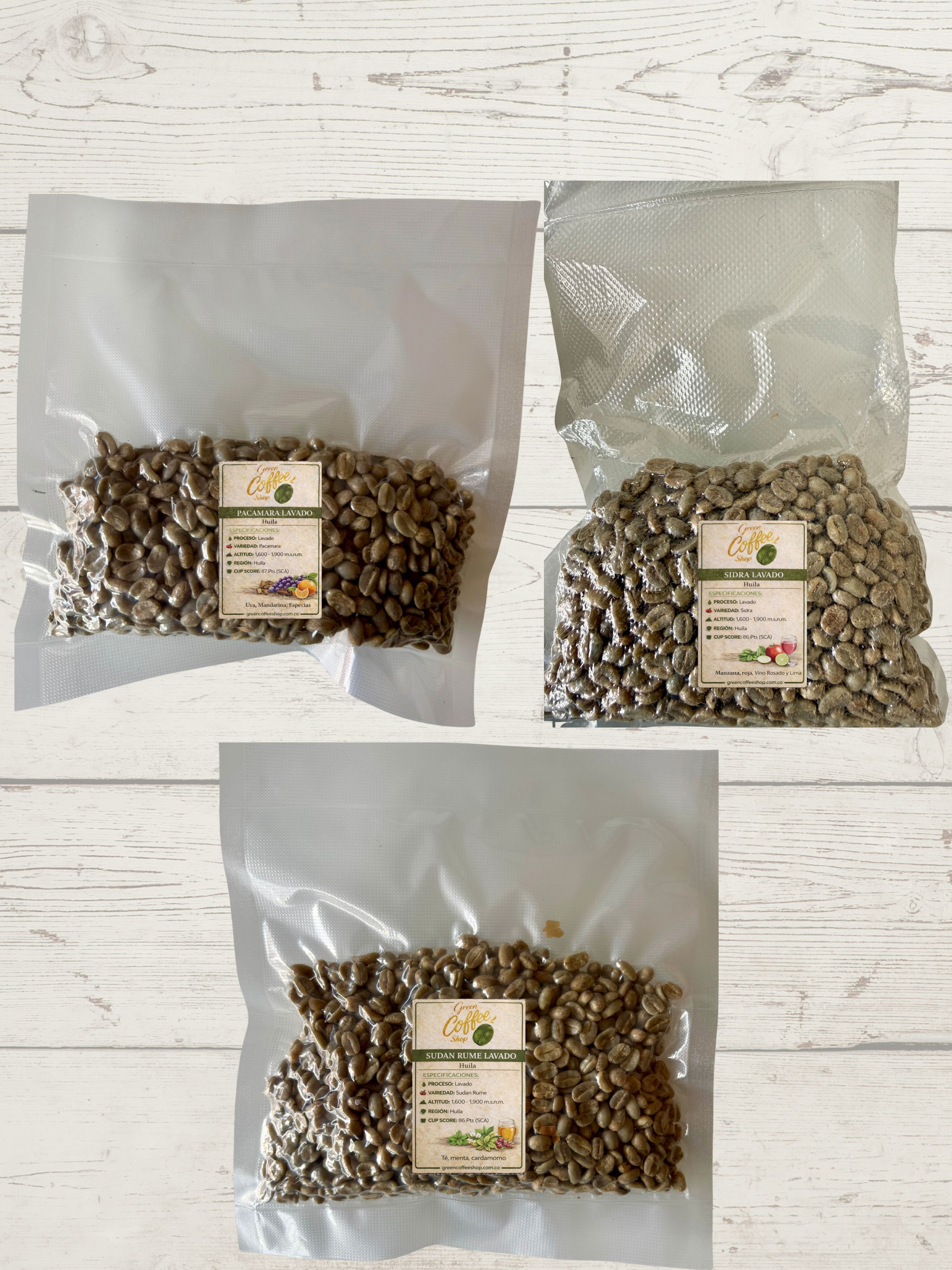 Kit Championship Explorer 655g - Café Especialidad Colombia - Kit de Muestras - Para Tostadores